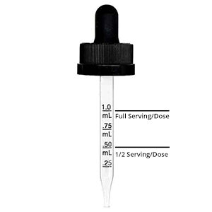 EKA CBD Dropper Serving Size