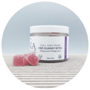 CBD Gummy Bites Wildberry 25mg Full Spectrum